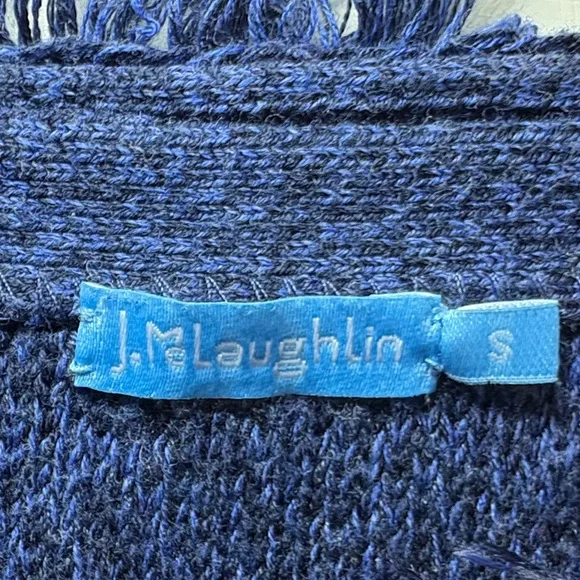 J.McLaughlin Lexa Space-Dye Frayed Cardigan Sweater Coat – Size S - Picture 2 of 10